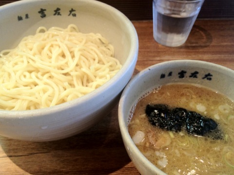 吉左右2012年10月のつけ麺