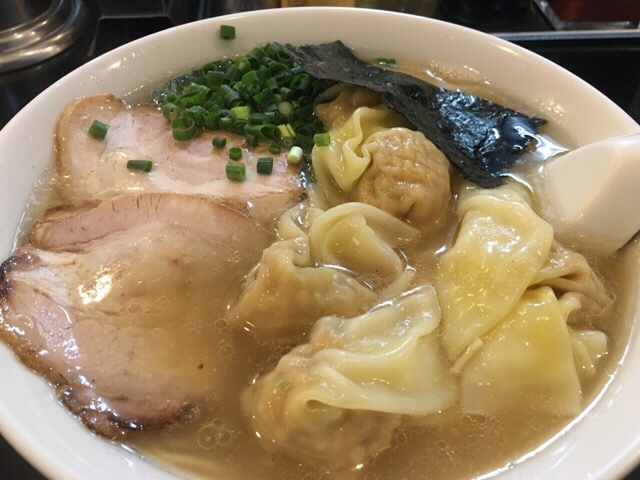 茂木2017年1月の雲呑麺